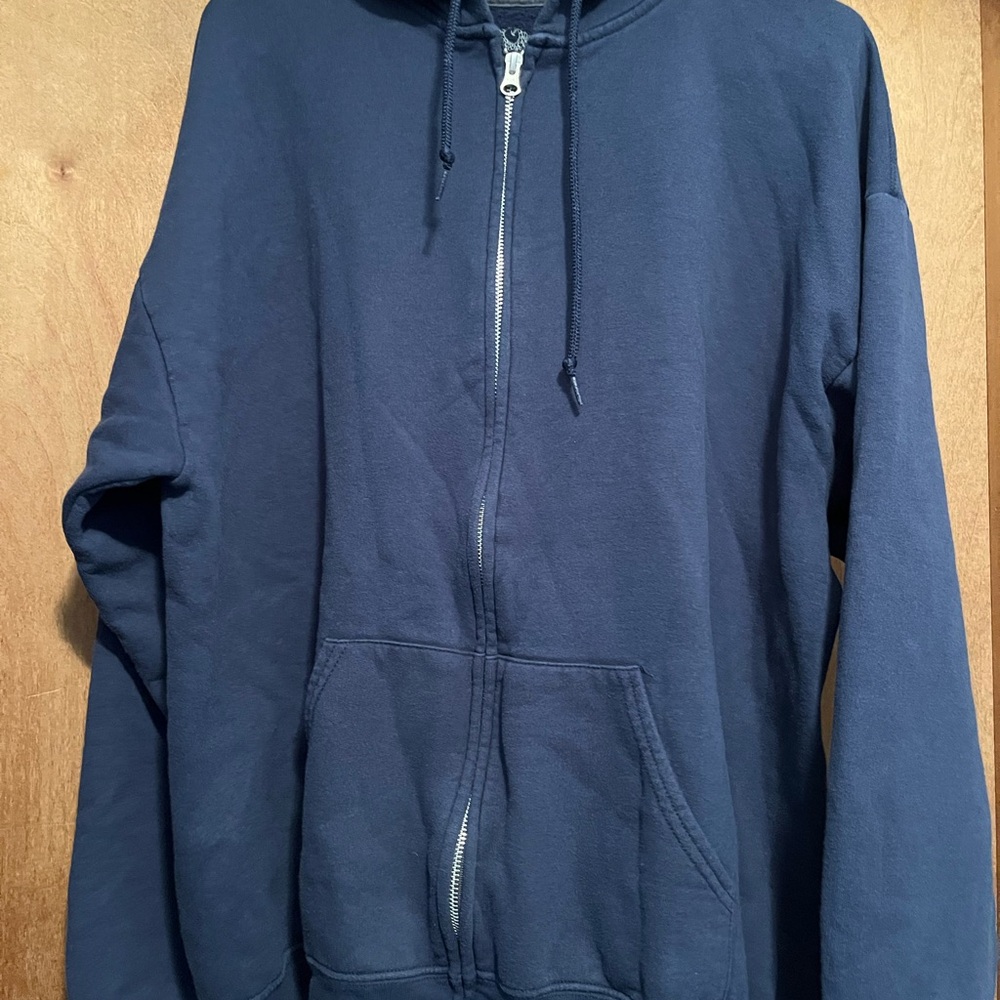 Fruit of the Loom Women's Navy Hoodie